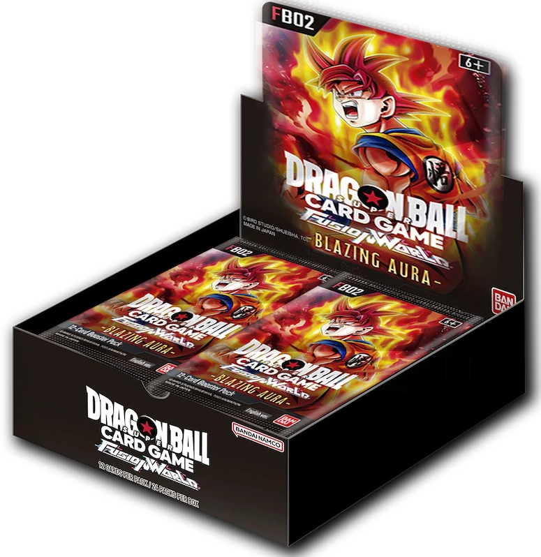 Dragon Ball Super TCG Fusion World Blazing Aura FB02 Booster Box [EN]
