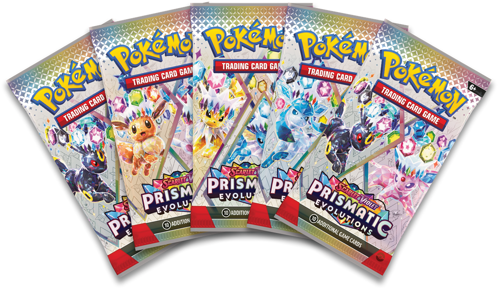 Pokémon TCG Prismatic Evolutions Binder-Sammlung