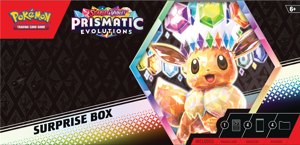 Pokémon TCG Prismatic Evolutions Surprise Box Op=Op!!