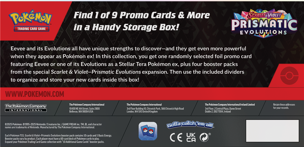 Pokémon TCG Prismatic Evolutions Surprise Box Op=Op!!