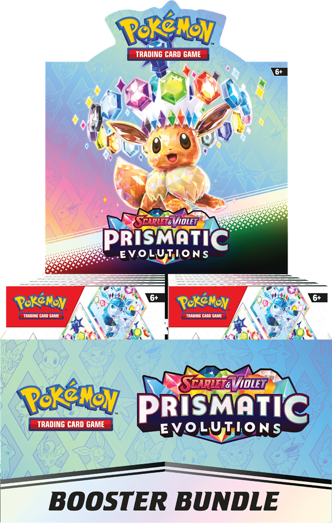 Pokémon TCG Prismatic Evolutions Booster Bundle