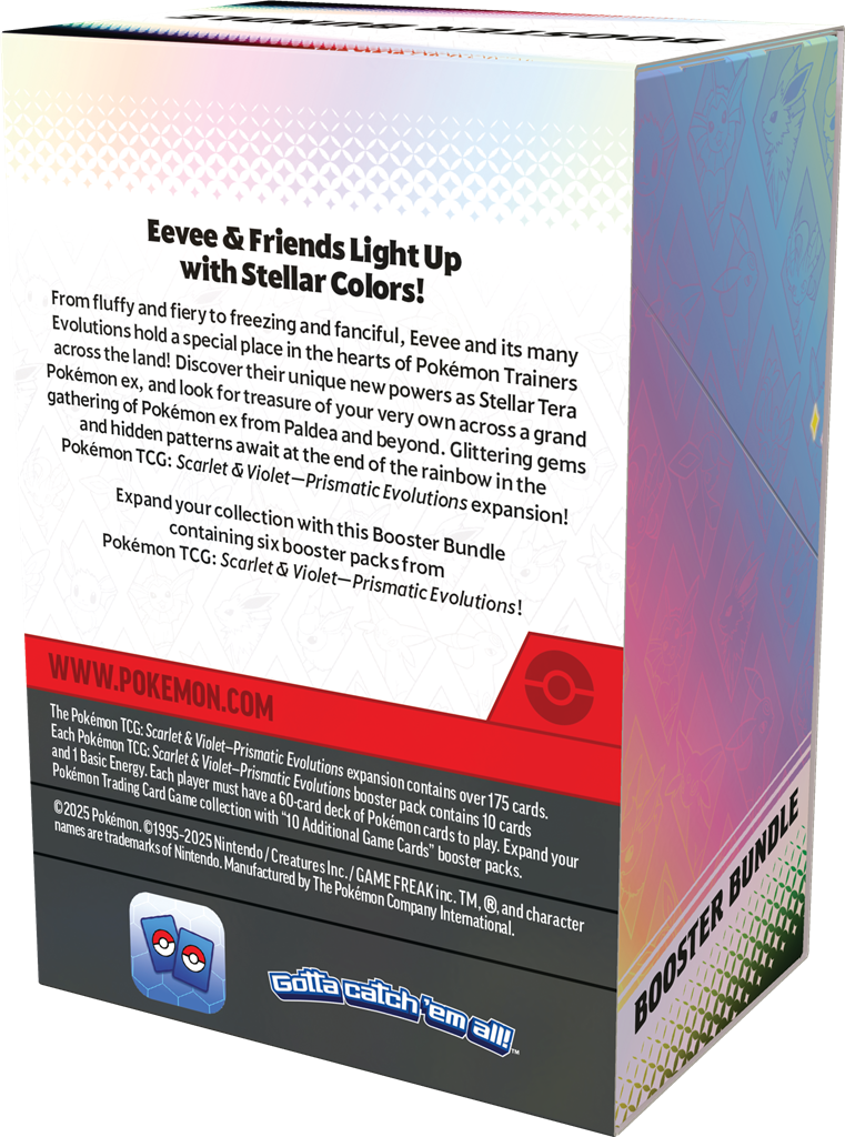 Pokémon TCG Prismatic Evolutions Booster Bundle