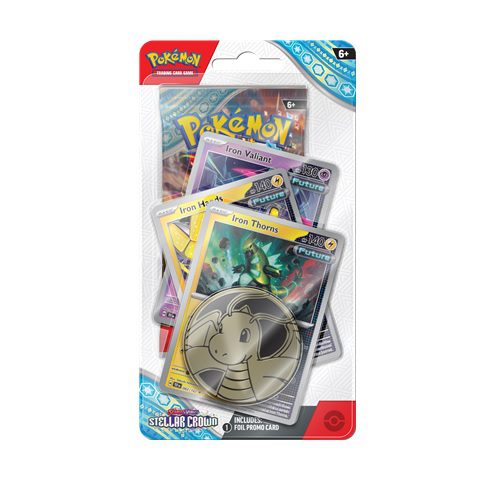 Pokémon TCG Stellar Crown Premium Checklane Eisendornen