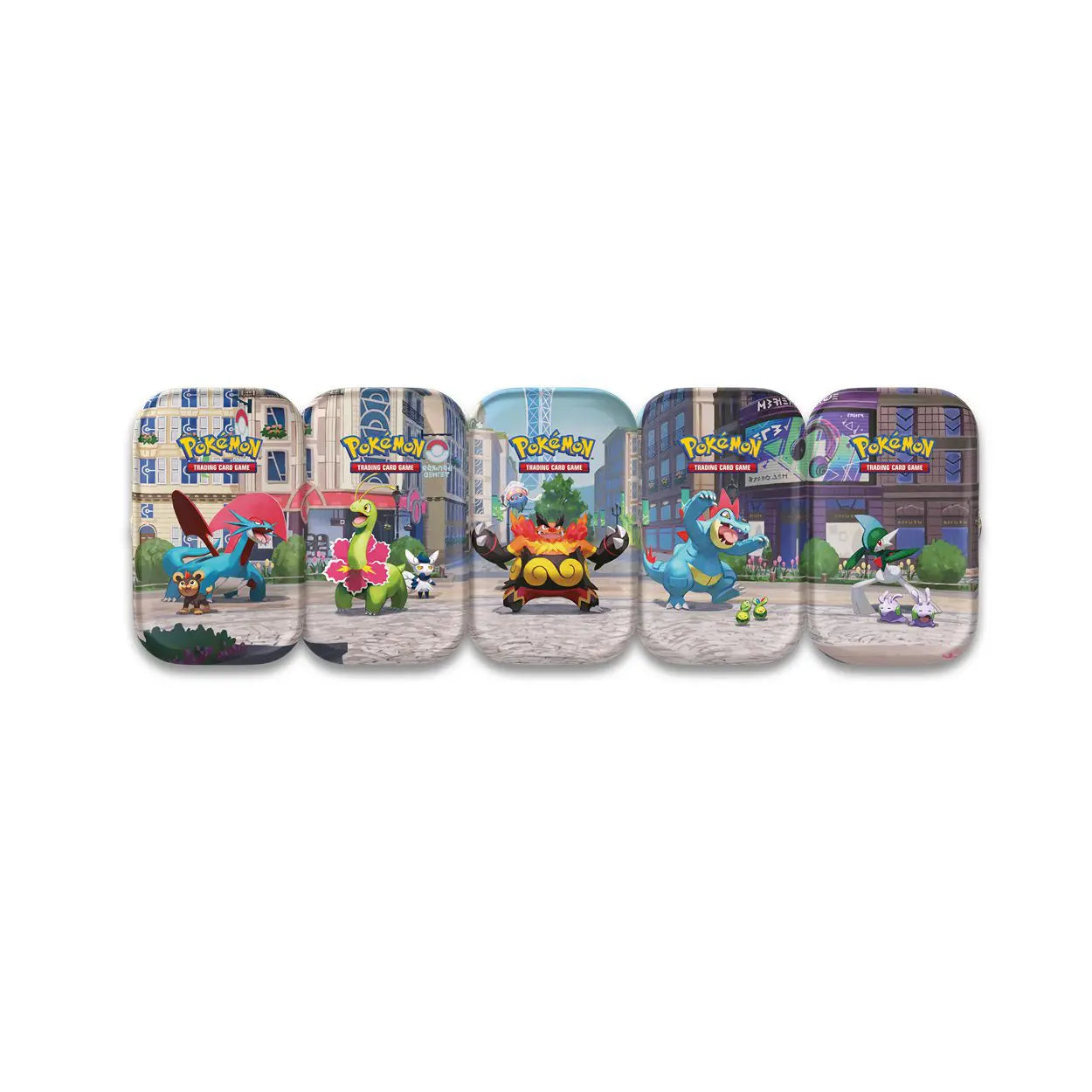 Pokémon TCG Lumiose City Mini Tin Display