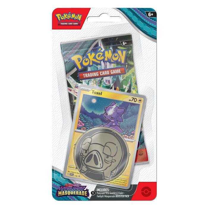 Pokmon Twilight Masquerade Checklane Blister Toxel Pokmon Twilight Masquerade Checklane Blister Toxel