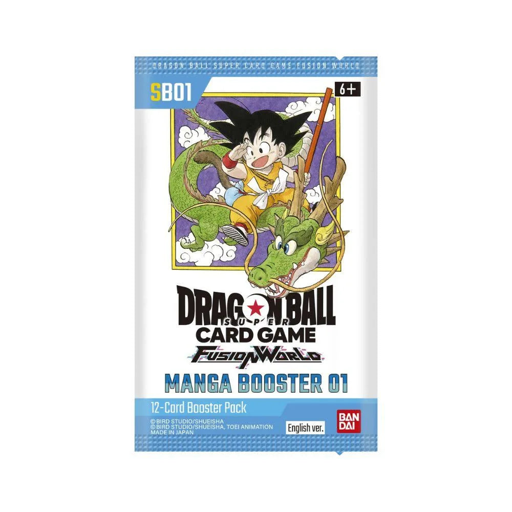 Dragon Ball TCG Super Fusion World Manga Booster SB01 Boosterbox