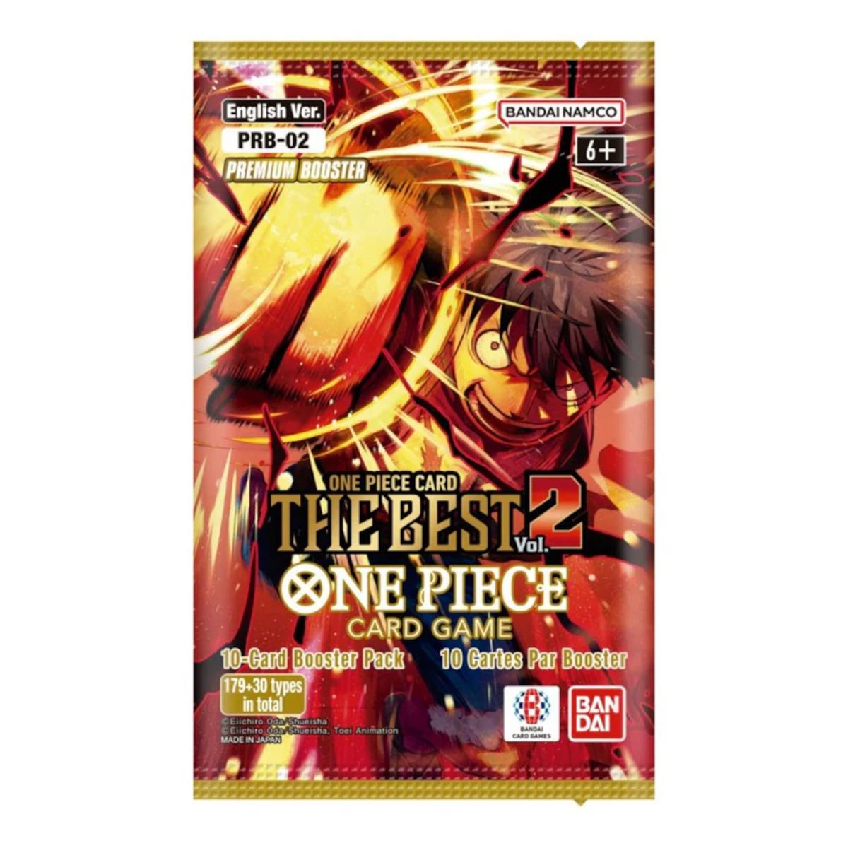 One Piece TCG The Best Vol.02 PRB02 Premium Booster Box