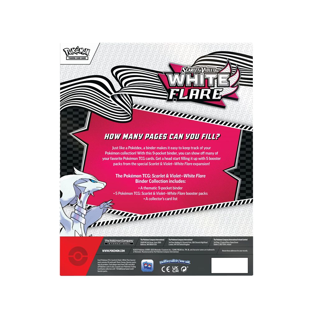 Pokémon TCG White Flare Binder Collection