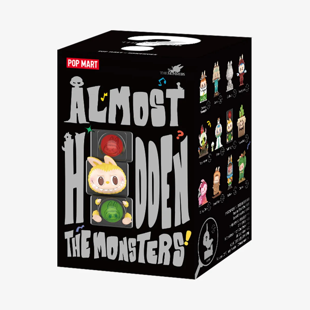 Pop Mart The Monsters Almost Hidden Series Figures Blind Box