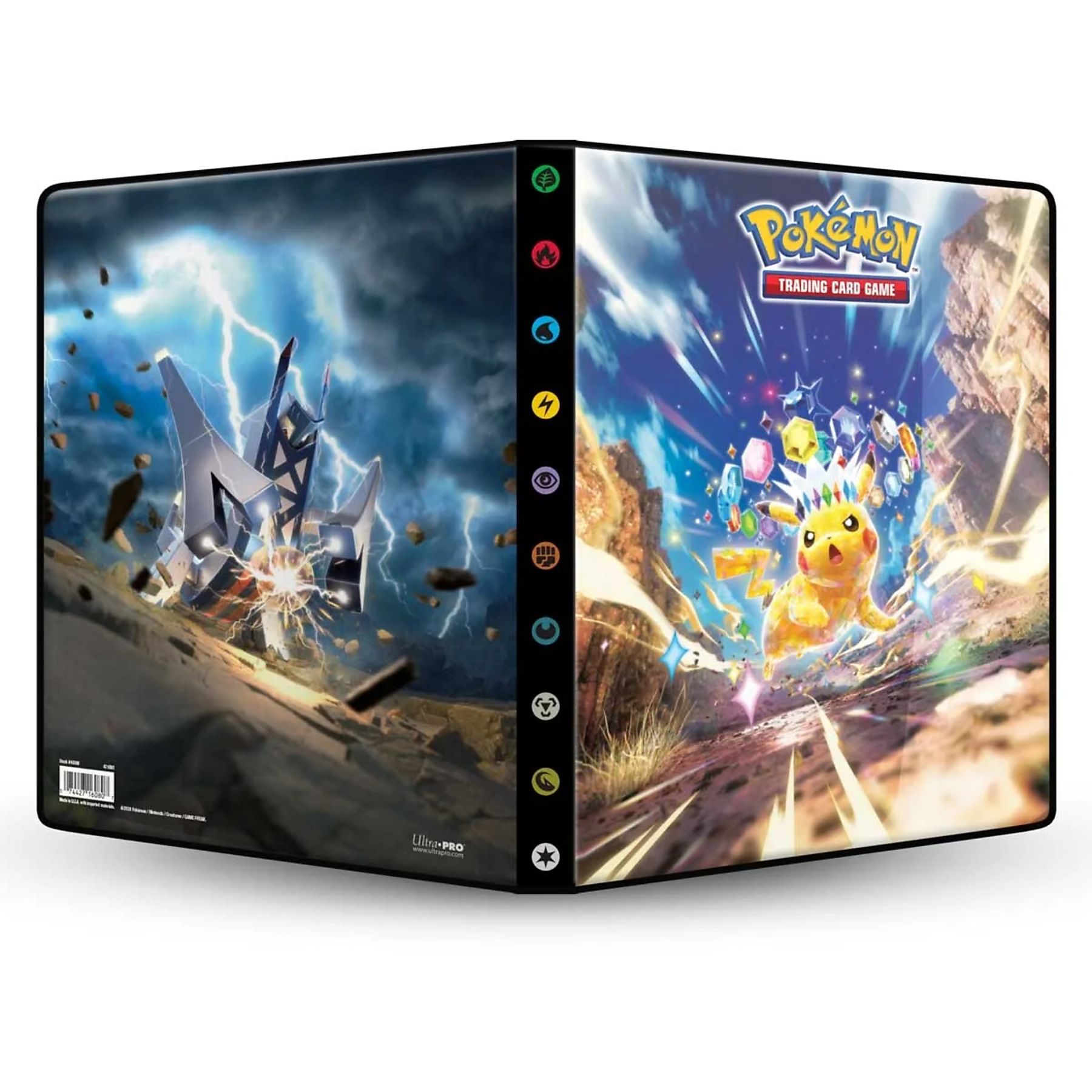Pokémon TCG Scarlet & Violet Surging Sparks 9-Taschen-Sammelordner