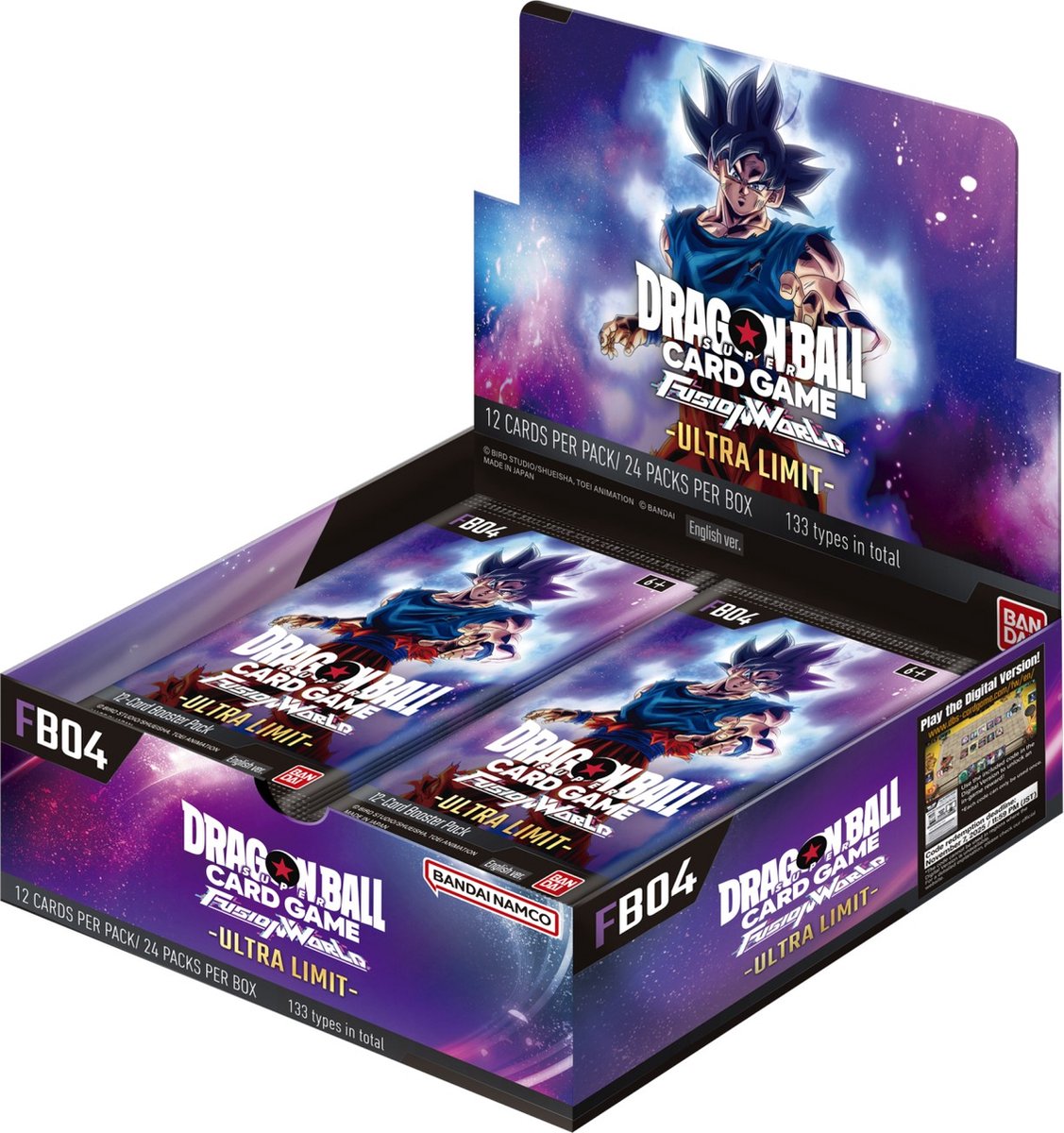 Dragon Ball Super TCG Fusion World Ultra Limit FW04 Booster Box [EN]