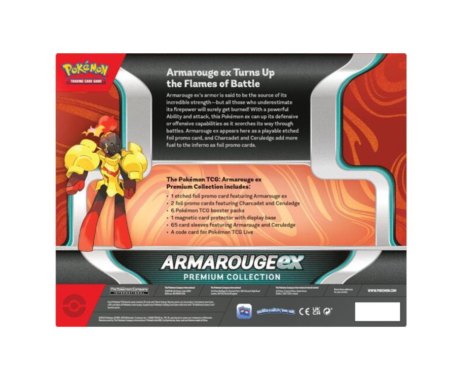 Pokémon TCG Armarouge EX Premium Collection