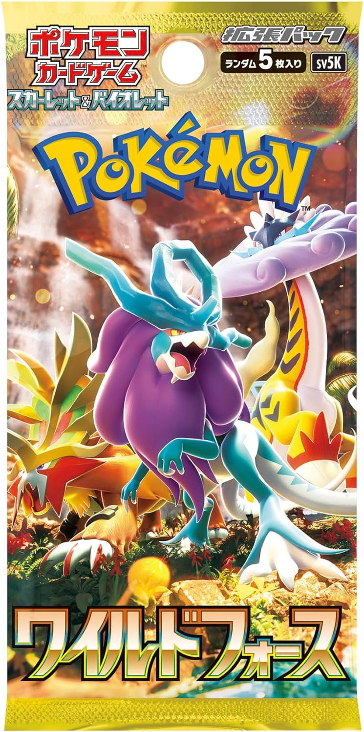 Pokémon TCG Wild Force SV5K Booster Box [JP]