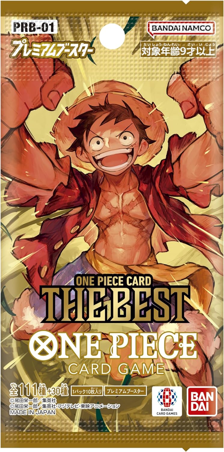 One Piece TCG Premium Booster One Piece Card The Best PRB-01 Booster B One Piece TCG Premium Booster One Piece Card The Best PRB-01 Booster B