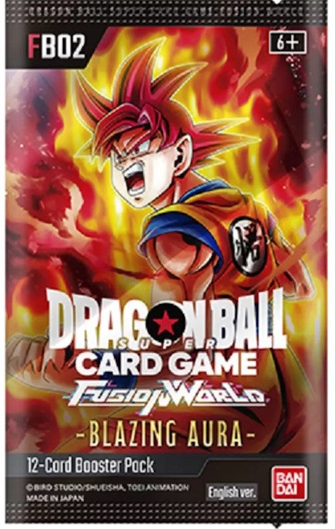 Dragon Ball Super TCG Fusion World Blazing Aura FB02 Boosterbox [EN]