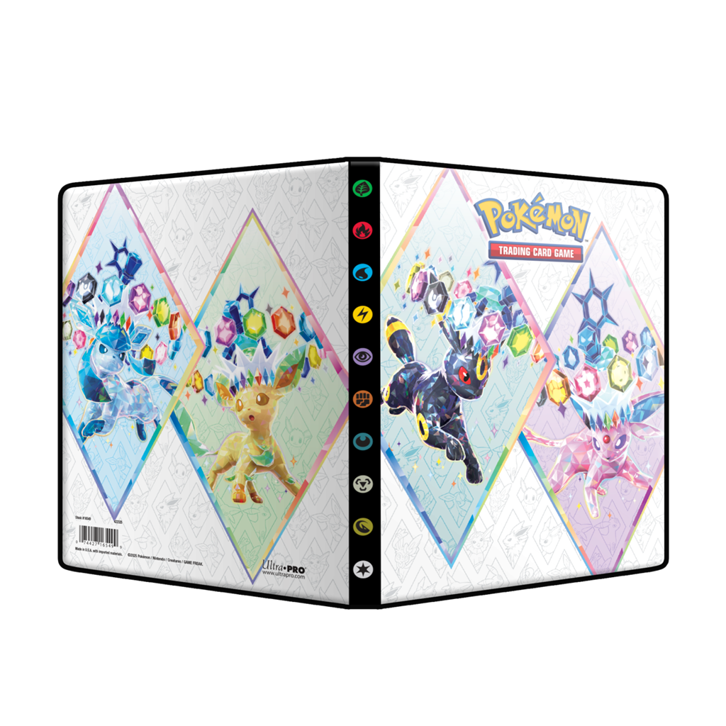 Pokémon TCG Prismatic Evolutions 4-Pocket Portfolio