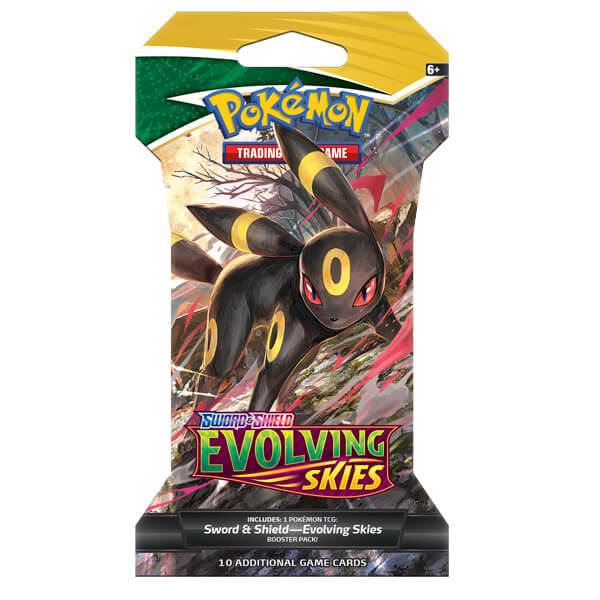 tcg evolving skies booster box Pokémon TCG Evolving Skies Sleeved Booster Pack