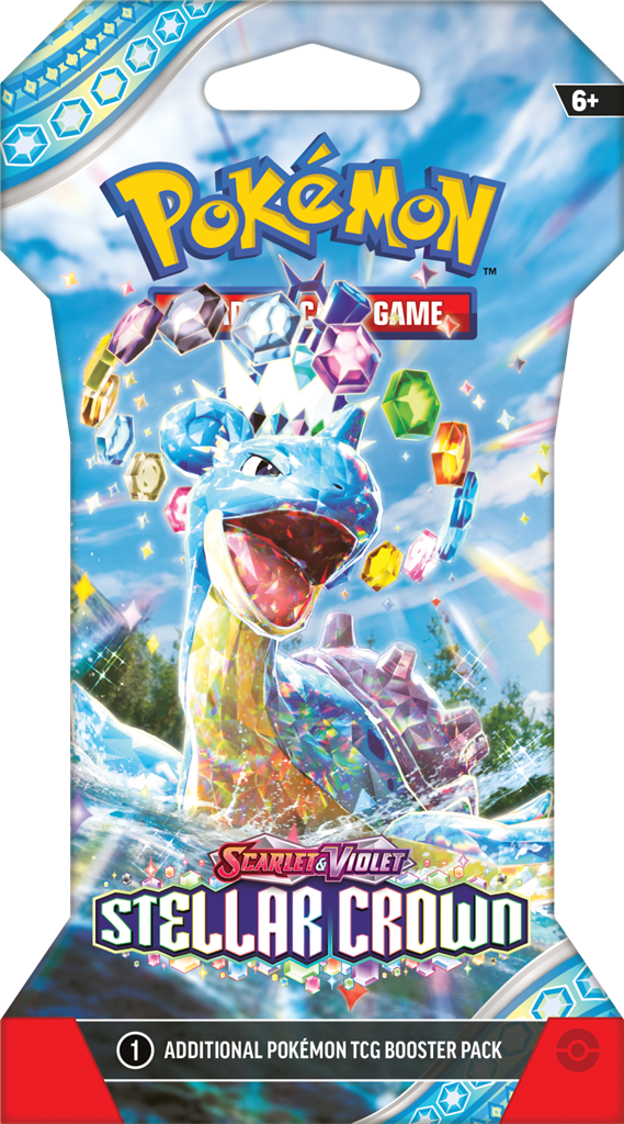 Pokémon TCG Stellar Crown Sleeved Booster Pack