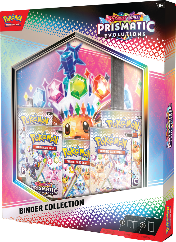 Pokémon TCG Prismatic Evolutions Binder Collection