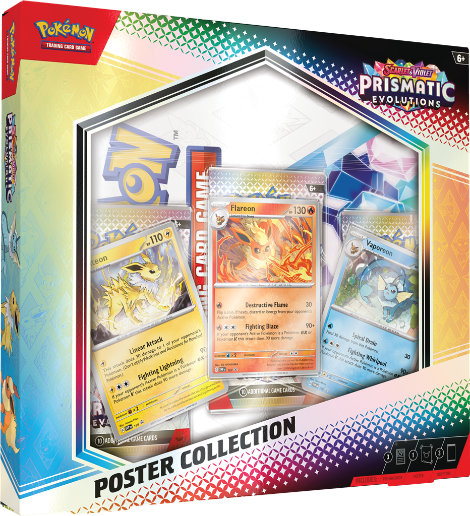 Pokémon TCG Prismatic Evolutions Poster Collection Op=Op!!