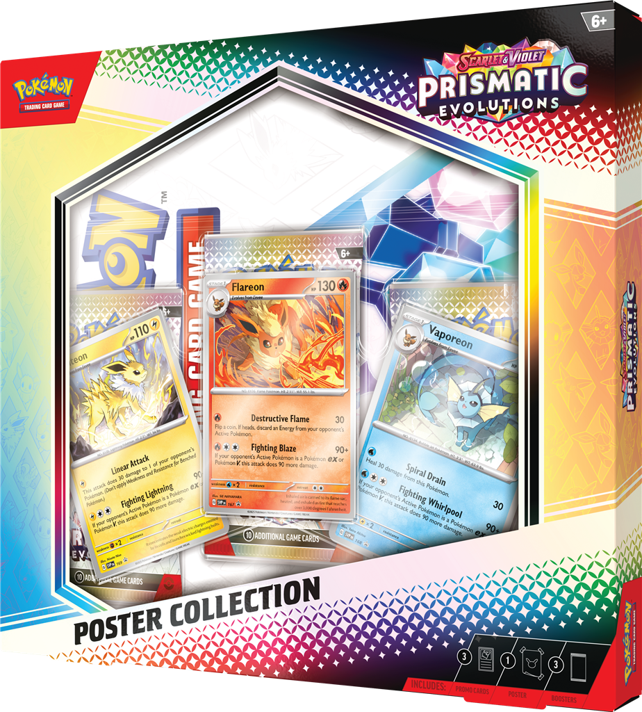 Pokémon TCG Prismatic Evolutions Poster Collection Op=Op!!