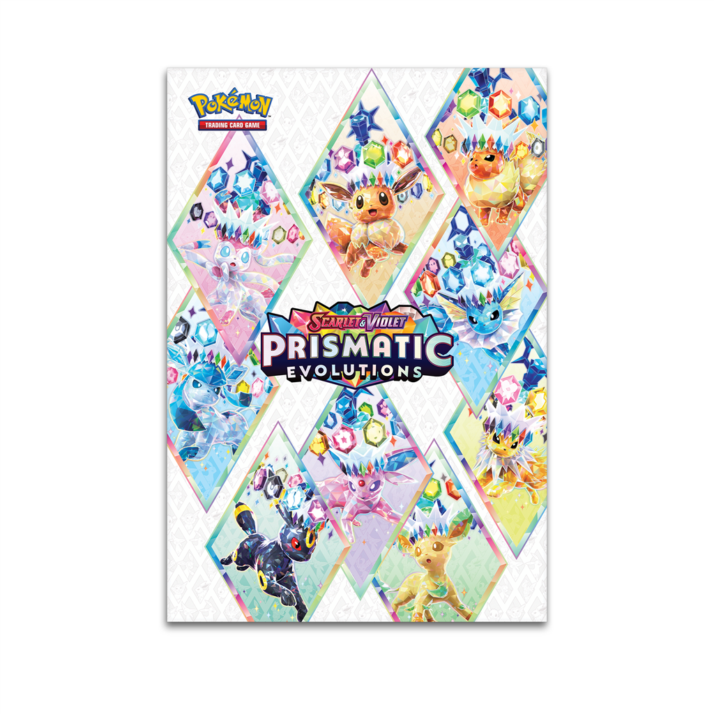 Pokémon TCG Prismatic Evolutions Poster Collection Op=Op!!