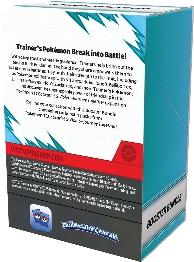Pokémon TCG Journey Together Booster Bundle