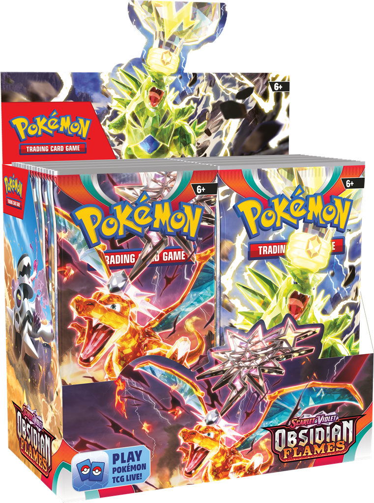 Pokémon TCG Scarlet & Violet Obsidian Flames Booster Pack