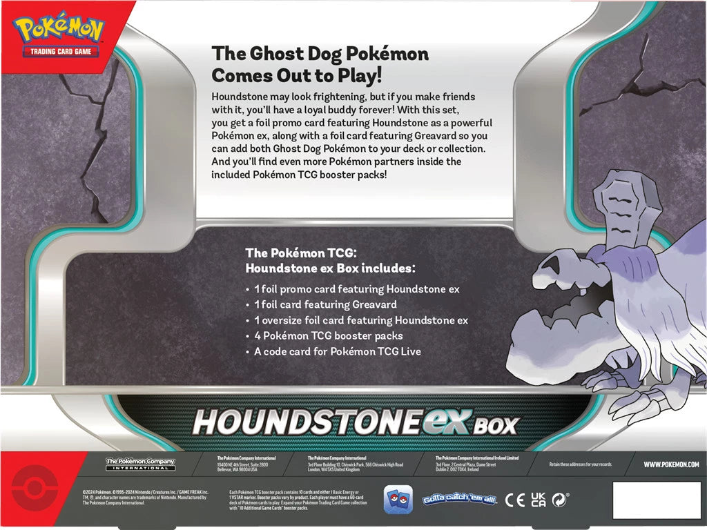Pokémon TCG Houndstone EX Box