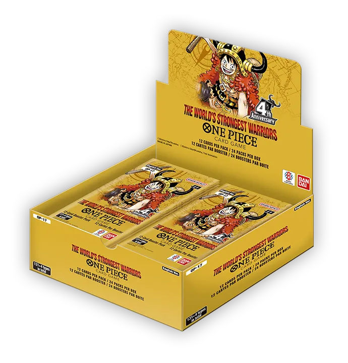 One Piece TCG The World’s Strongest Warriors OP-17 Booster Box [EN] (Vanaf 28-08-26)