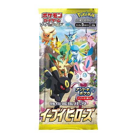 Pokémon TCG Eevee Heroes Booster Box S6A [JP]