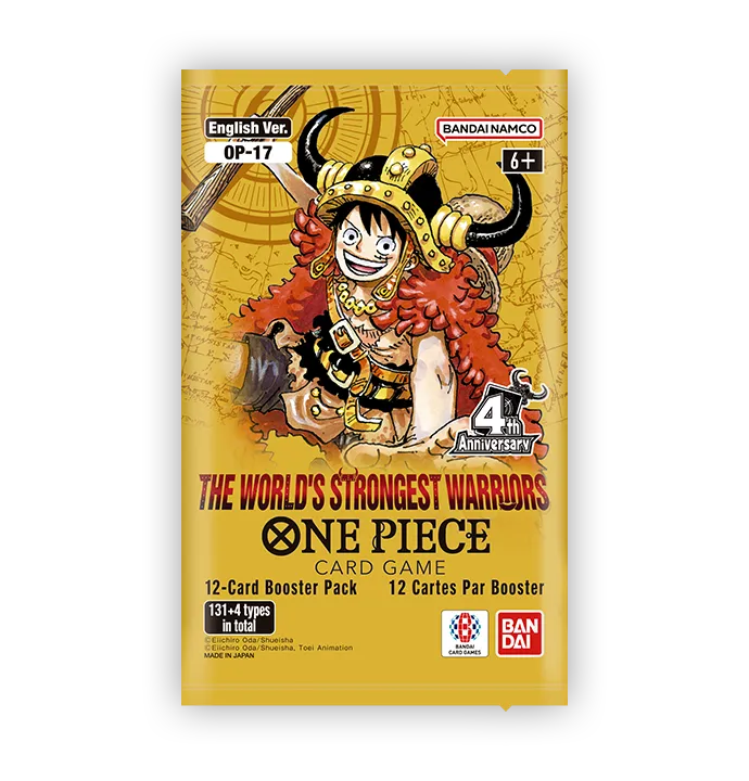 One Piece TCG The World’s Strongest Warriors OP-17 Booster Box [EN] (Vanaf 28-08-26)