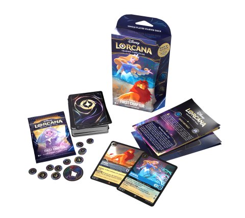 Disney Lorcana TCG The First Chapter Starter Deck (Set Van 3 Inclusief 3 Boosters)