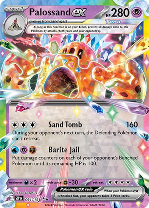 091/191
Palossand ex - 091/191 - SV08: Surging Sparks (SSP)