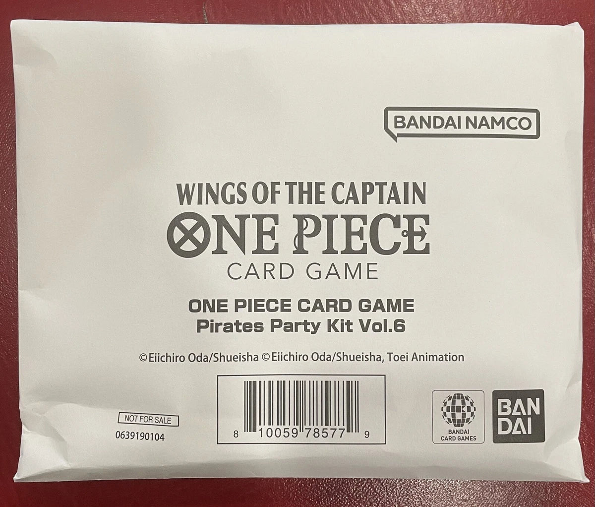 One Piece TCG Wings of the Captain Pirates Party Kit Vol. 6