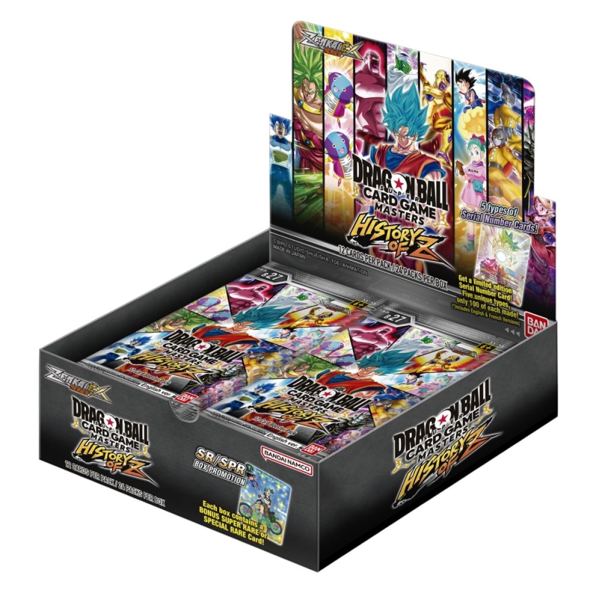 Dragon Ball Super TCG History of Z -BT27 Booster Box [EN]