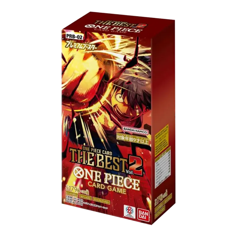 One Piece TCG The Best Volume 2 PRB-02 Booster Box [JP]