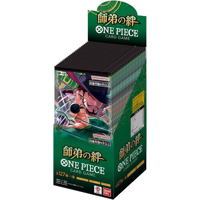 One Piece TCG The Bond of Master and Disciple OP-12 Booster Box [JP]