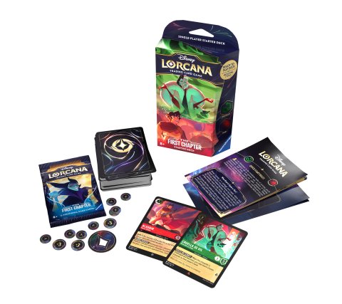 Disney Lorcana TCG The First Chapter Starter Deck (Set Van 3 Inclusief 3 Boosters)