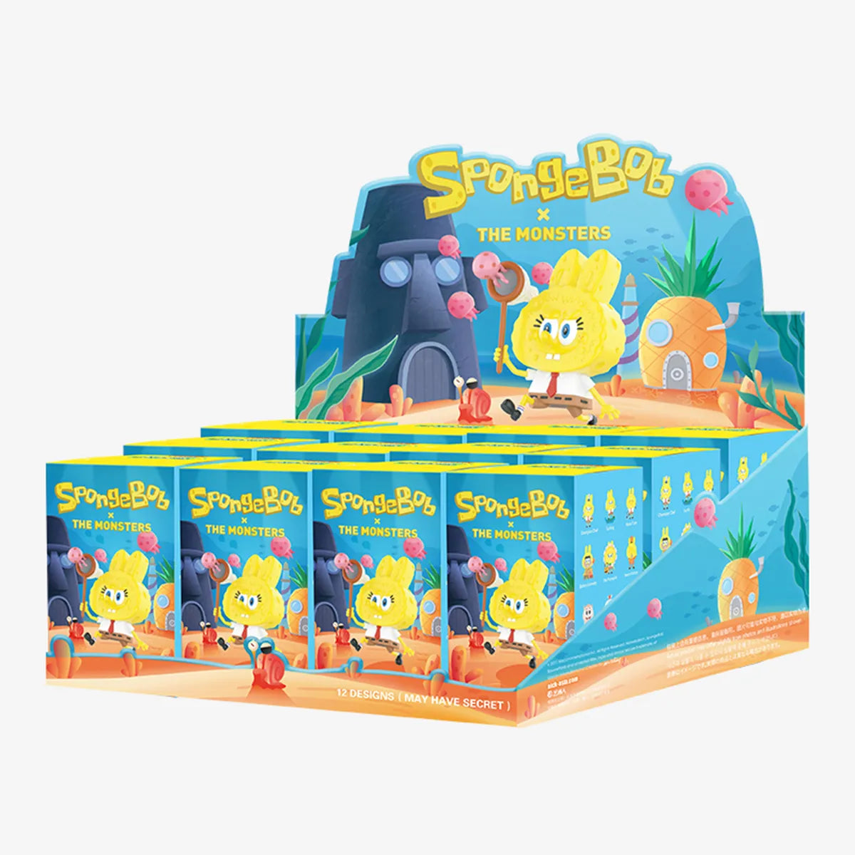 Pop Mart The Monsters × SpongeBob Series Blind Box