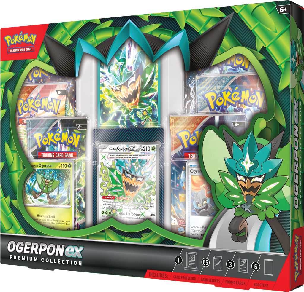 Pokémon TCG Ogerpon Ex Premium Collection
