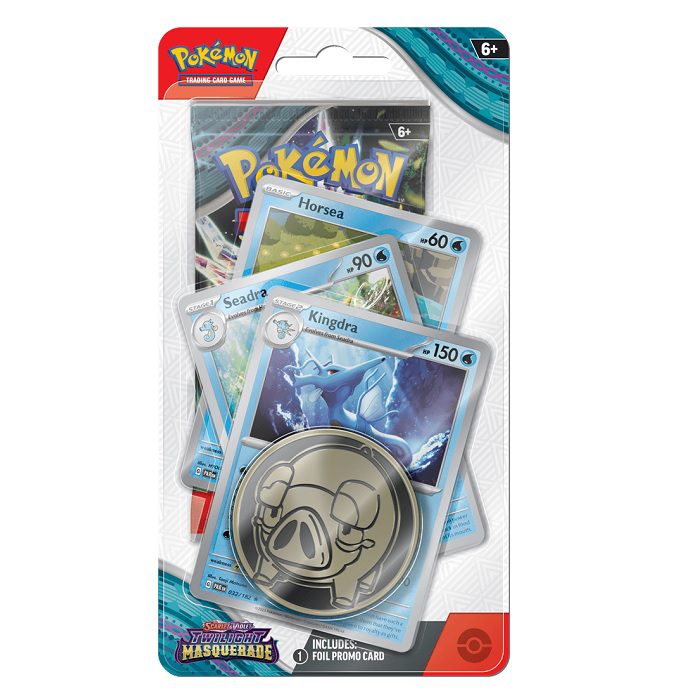 Pokémon TCG Twilight Masquerade Premium Checklane Blister Kingdra