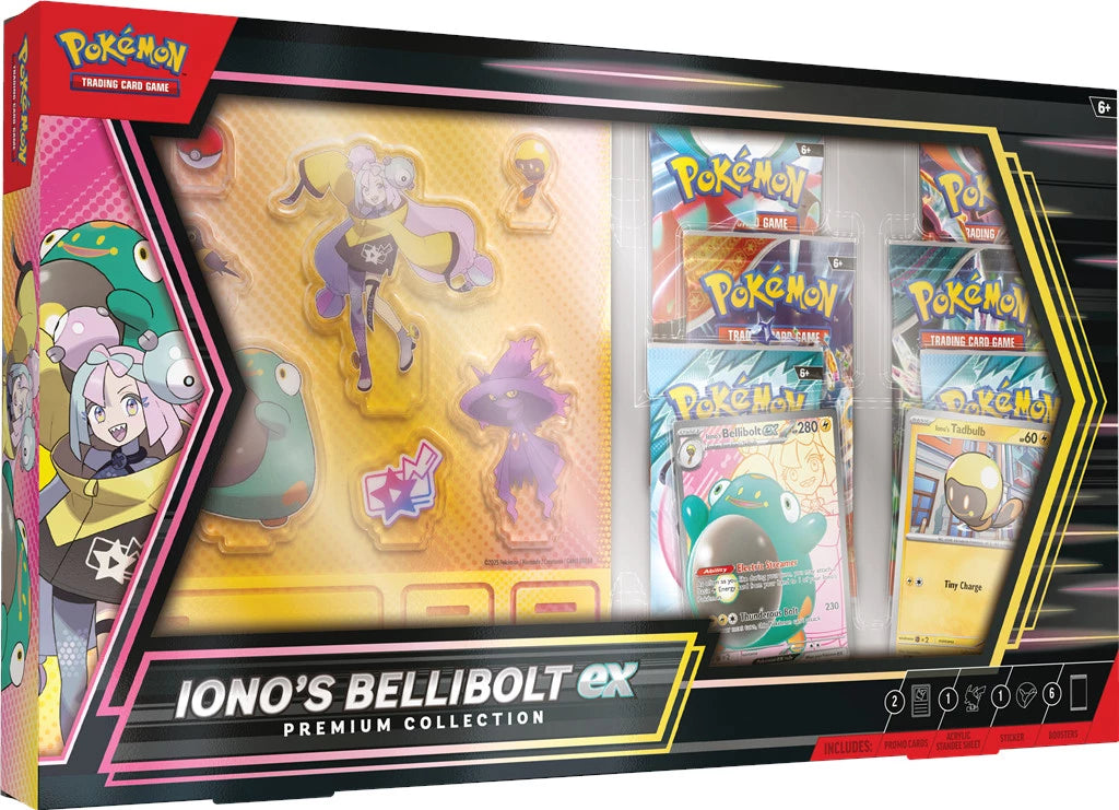 Pokémon TCG Iono's Bellibolt EX Premium Collection Box