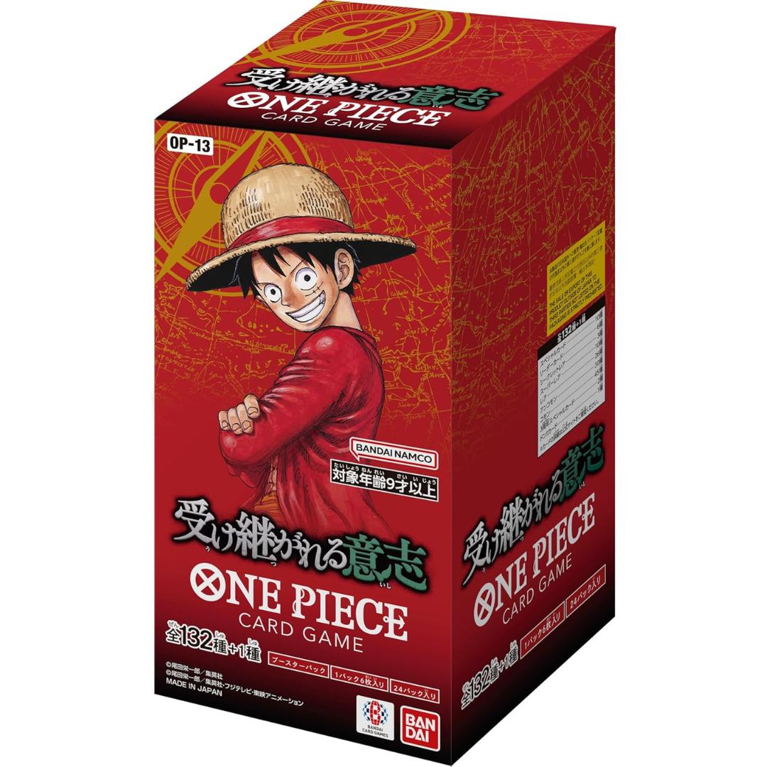 One Piece TCG Carrying On His Will OP-13 Booster Box [JP]