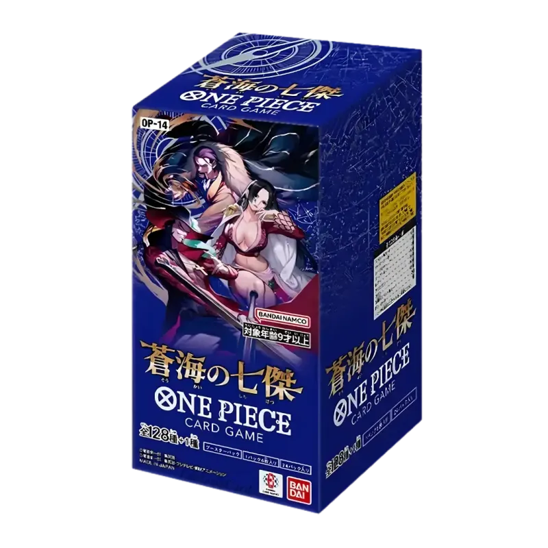 One Piece TCG The Azure Sea’s Seven OP-14 Booster Box [JP]