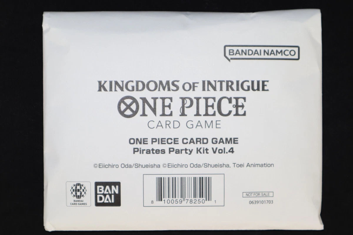 One Piece TCG Pirates Party Kit Kingdoms of Intrigue Vol.4