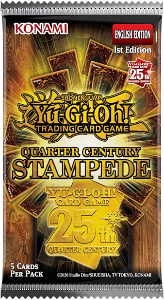 Yu-Gi-Oh! TCG Quarter Century Stampede Booster Box [EN]