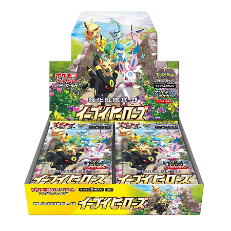 Pokémon TCG Eevee Heroes Booster Box S6A [JP]
