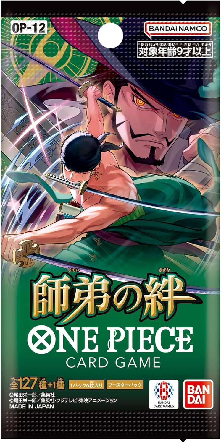 One Piece TCG The Bond of Master and Disciple OP-12 Booster Box [JP]