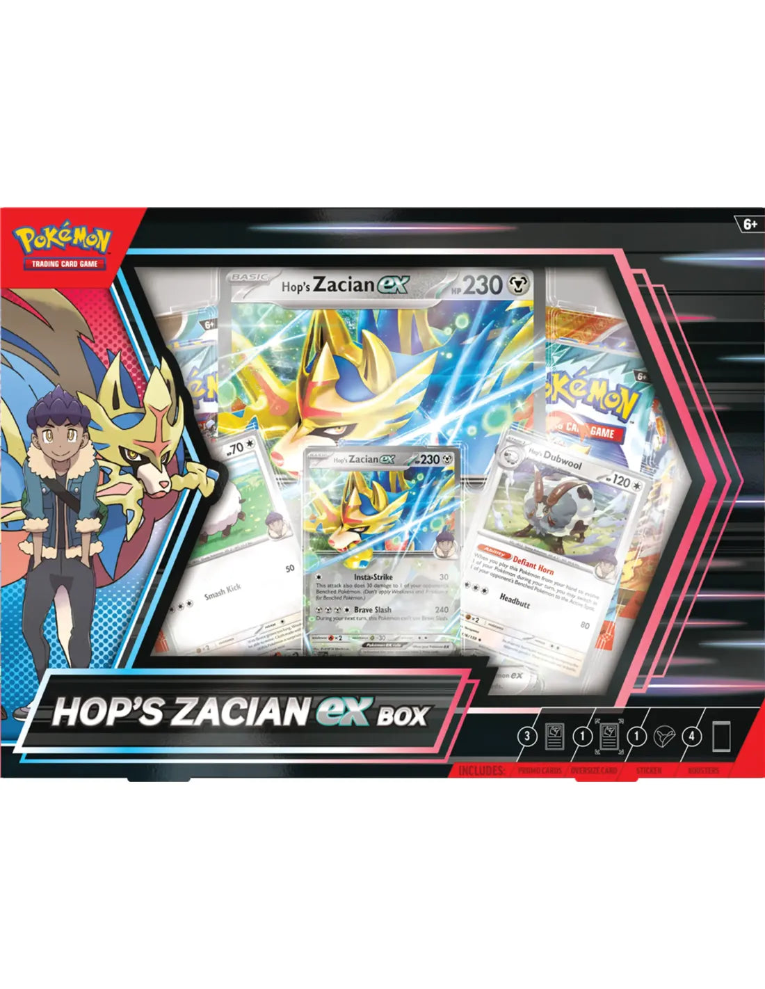 Pokémon TCG: Hop’s Zacian EX Box